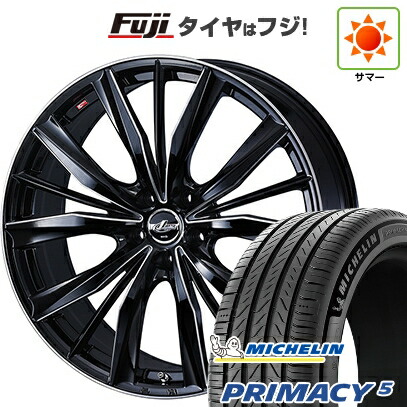 【新品】40系アルファード/ヴェルファイア用 夏タイヤ ホイール4本セット 245/40R21 ミシュラン プライマシー5 WEDS ウェッズ レオニス VX2 トヨタ・レクサス車専用 8.5J 21インチ(送料無料)