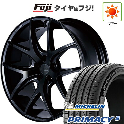 【新品国産車用5穴114.3】 夏タイヤ ホイール4本セット 245/45R20 ミシュラン プライマシー5 エムテクノ M.T.S.JAPAN SSL5 8.5J 20インチ(送料無料)|フジ スペシャルセレクション
