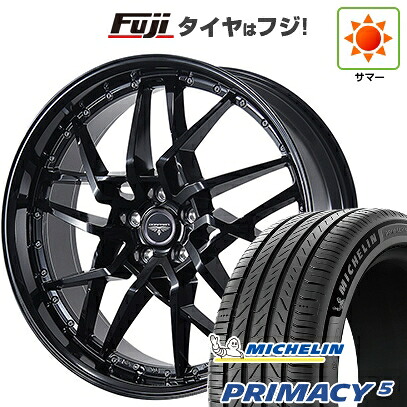 【新品国産車用5穴114.3】 夏タイヤ ホイール4本セット 245/40R21 ミシュラン プライマシー5 トピー ドルフレン ゴディオ 数量限定 8.5J 21インチ(送料無料)