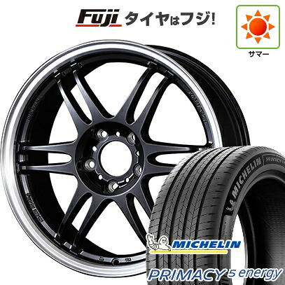 【新品】ライズ/ロッキー（ハイブリッド） 夏タイヤ ホイール4本セット 195/60R17 ミシュラン プライマシー5 エナジー コーセイ K-1レーシング レヴ 7J 17インチ(送料無料)｜フジ スペシャルセレクション