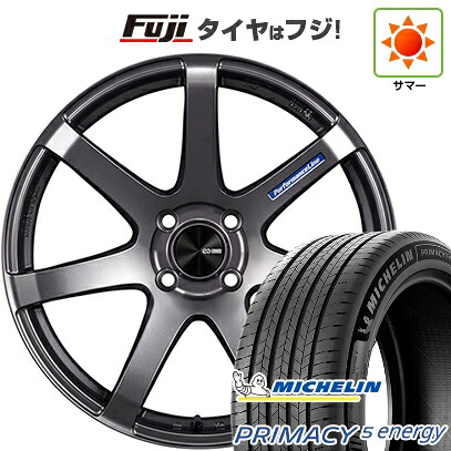【新品】ライズ/ロッキー（ハイブリッド） 夏タイヤ ホイール4本セット 195/60R17 ミシュラン プライマシー5 エナジー ENKEI エンケイ PerformanceLine PF07 7J 17インチ(送料無料)｜フジ スペシャルセレクション