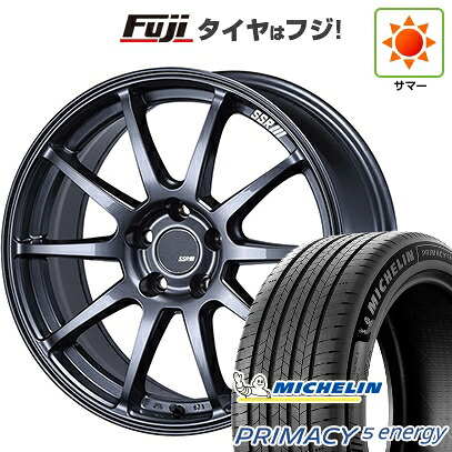 【新品】ライズ/ロッキー（ハイブリッド） 夏タイヤ ホイール4本セット 195/60R17 ミシュラン プライマシー5 エナジー SSR GT GTV02 グラファイトガンメタ【限定】 7J 17インチ(送料無料)