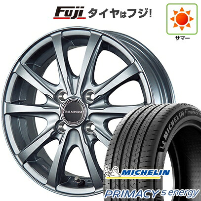 【新品】ライズ/ロッキー（ハイブリッド） 夏タイヤ ホイール4本セット 195/60R17 ミシュラン プライマシー5 エナジー ブリヂストン バルミナ LS10 6J 17インチ(送料無料)