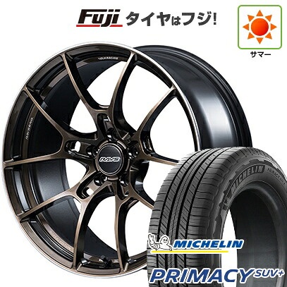 【新品】40系アルファード/ヴェルファイア用 夏タイヤ ホイール4本セット 225/55R19 103 H XL DT ミシュラン プライマシーSUV+ RAYS レイズ ボルクレーシング G025 SZ EDITION 8J 19インチ(送料無料)|フジ スペシャルセレクション