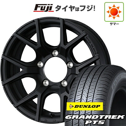 【新品】ジムニーシエラ/ジムニーノマド 夏タイヤ ホイール4本セット 215/70R16 ダンロップ グラントレック PT5 WEDS ウェッズアドベンチャー マッドヴァンス SD 6J 16インチ(送料無料) 86,625円