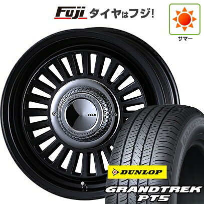 【新品】ジムニーシエラ/ジムニーノマド 夏タイヤ ホイール4本セット 215/70R16 ダンロップ グラントレック PT5 クリムソン ディーン カリフォルニア 6J 16インチ(送料無料)｜フジ スペシャルセレクション
