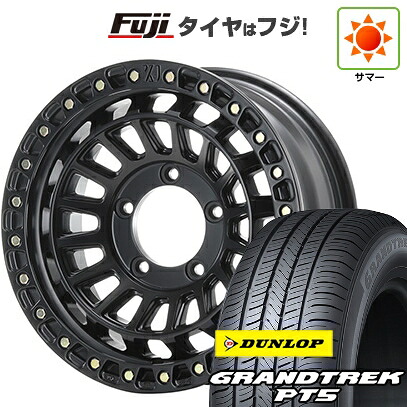 【新品】ジムニー 夏タイヤ ホイール4本セット 175/80R16 ダンロップ グラントレック PT5 MLJ エクストリームJ XJ08 5.5J 16インチ(送料無料)