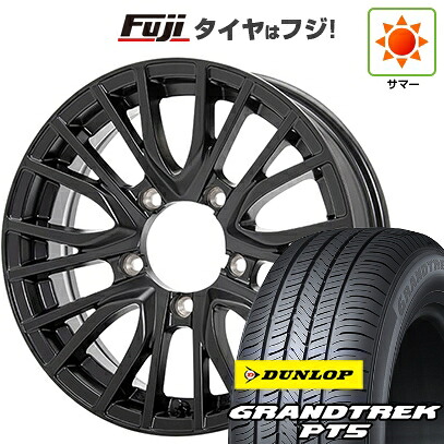 【新品】ジムニーシエラ/ジムニーノマド 夏タイヤ ホイール4本セット 215/70R16 ダンロップ グラントレック PT5 ショウワガレージ SR432 6J 16インチ(送料無料)｜フジ スペシャルセレクション