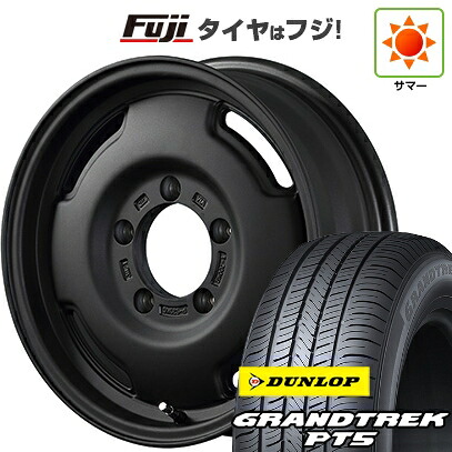 【新品】ジムニーシエラ/ジムニーノマド 夏タイヤ ホイール4本セット 225/70R16 ダンロップ グラントレック PT5 アピオ ワイルドボア SR 6J 16インチ(送料無料) 105,550円