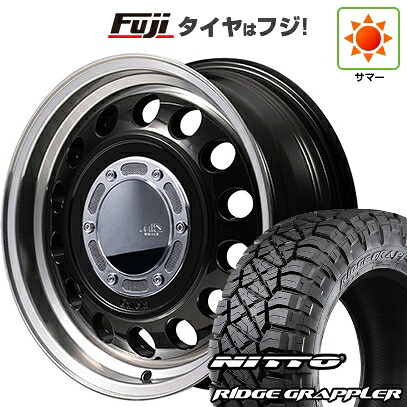 【パンク保証付き】【新品】デリカD5 夏タイヤ ホイール4本セット 245/70R16 ニットー リッジグラップラー MID WHEELS ガルシア シスコ タイプ2 6.5J 16インチ(送料無料) 116,750円