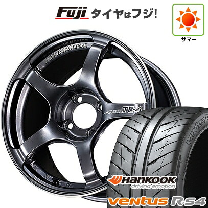【新品国産車用5穴114.3】 夏タイヤ ホイール4本セット 205/55R16 ハンコック ヴェンタス R-S4 Z232 ヨコハマ アドバンレーシング TC-4 7J 16インチ(送料無料)｜フジ スペシャルセレクション 107,470円
