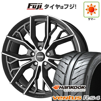 【新品国産車用5穴100】 夏タイヤ ホイール4本セット 215/45R17 ハンコック ヴェンタス R-S4 Z232 モモ マッシモ 7.5J 17インチ(送料無料)