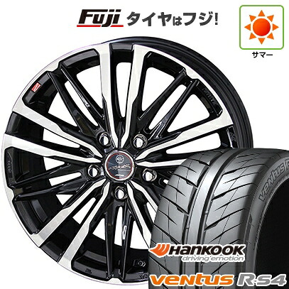 【新品国産車用5穴100】 夏タイヤ ホイール4本セット 215/45R17 ハンコック ヴェンタス R-S4 Z232 共豊 スマック クレスト 7J 17インチ(送料無料)