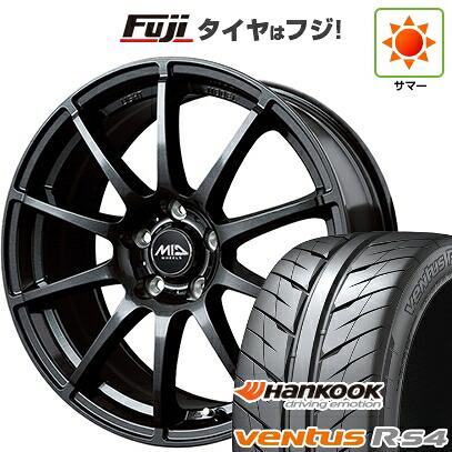 【新品国産車用5穴100】 夏タイヤ ホイール4本セット 215/45R17 ハンコック ヴェンタス R-S4 Z232 MID WHEELS スタッグ ストロングガンメタ 7J 17インチ(送料無料)