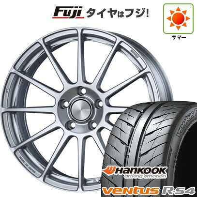 【新品国産車用5穴100】 夏タイヤ ホイール4本セット 215/45R17 ハンコック ヴェンタス R-S4 Z232 ENKEI エンケイ PerformanceLine PF03 7J 17インチ(送料無料)