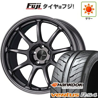 【新品国産車用5穴100】 夏タイヤ ホイール4本セット 215/45R17 ハンコック ヴェンタス R-S4 Z232 ENKEI エンケイ PerformanceLine PF09 7.5J 17インチ(送料無料)