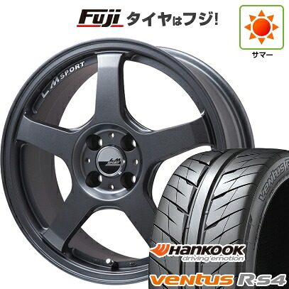 【新品国産車用5穴100】 夏タイヤ ホイール4本セット 215/45R17 ハンコック ヴェンタス R-S4 Z232 レアマイスター LMスポーツ LM-05R(マットガンメタ) 7J 17インチ(送料無料)