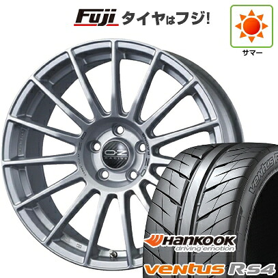 【新品国産車用5穴100】 夏タイヤ ホイール4本セット 215/45R17 ハンコック ヴェンタス R-S4 Z232 OZ スーパーツーリズモ LM 7.5J 17インチ(送料無料)