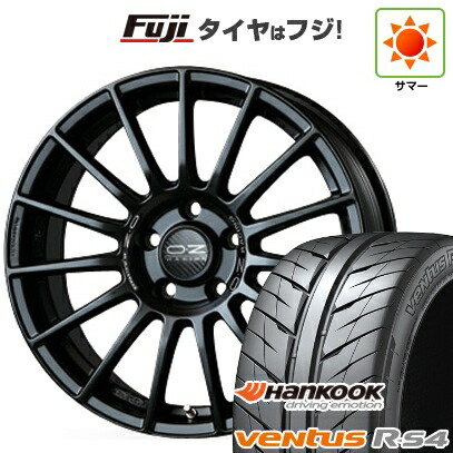 【新品国産車用5穴100】 夏タイヤ ホイール4本セット 215/45R17 ハンコック ヴェンタス R-S4 Z232 OZ スーパーツーリズモ LM 7.5J 17インチ(送料無料)