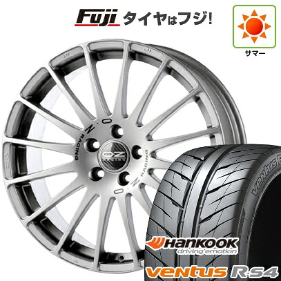 【新品国産車用5穴100】 夏タイヤ ホイール4本セット 215/45R17 ハンコック ヴェンタス R-S4 Z232 OZ スーパーツーリズモ GT 7J 17インチ(送料無料)|フジ スペシャルセレクション