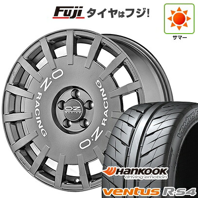 【新品国産車用5穴100】 夏タイヤ ホイール4本セット 215/45R17 ハンコック ヴェンタス R-S4 Z232 OZ ラリーレーシング 7J 17インチ(送料無料)