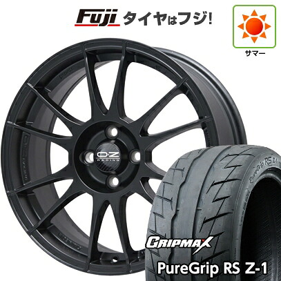 【新品国産車用5穴100】 夏タイヤ ホイール4本セット 205/55R16 グリップマックス ピュアグリップ RS Z-1(限定2023年製) OZ ウルトラレッジェーラ 7J 16インチ(送料無料)