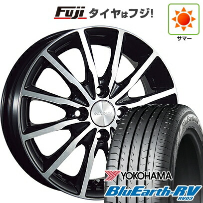 【パンク保証付き】【新品】90系ノア/ヴォクシー 夏タイヤ ホイール4本セット 205/60R16 ヨコハマ ブルーアース RV-03 ブリヂストン バルミナ A12 6J 16インチ(送料無料)