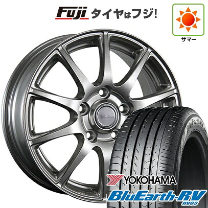 【パンク保証付き】【新品国産車用5穴100】 夏タイヤ ホイール4本セット 225/60R17 ヨコハマ ブルーアース RV-03 ブリヂストン エコフォルム SE-23 7J 17インチ(送料無料)｜フジ スペシャルセレクション