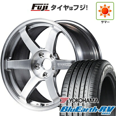 【パンク保証付き】【新品国産車用5穴114.3】 夏タイヤ ホイール4本セット 245/35R20 ヨコハマ ブルーアース RV-03 RAYS レイズ ボルクレーシング TE37 サーガ S-plus A.S.T. 8.5J 20インチ(送料無料)｜フジ スペシャルセレクション