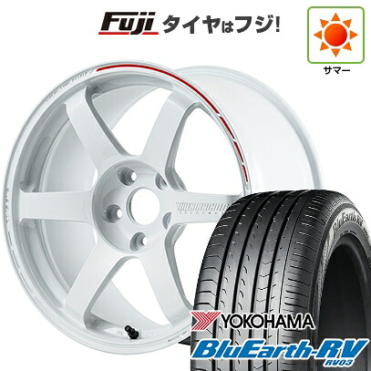 【パンク保証付き】【新品国産車用5穴114.3】 夏タイヤ ホイール4本セット 215/45R18 ヨコハマ ブルーアース RV-03 RAYS レイズ ボルクレーシング TE37 サーガ S+ TIME ATTACK 限定 8J 18インチ(送料無料) 205,950円