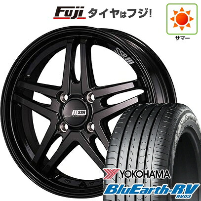 【パンク保証付き】【新品国産車用5穴114.3】 夏タイヤ ホイール4本セット 215/55R17 ヨコハマ ブルーアース RV-03 SSR GT GTV06 7J 17インチ(送料無料)｜フジ スペシャルセレクション 101,150円