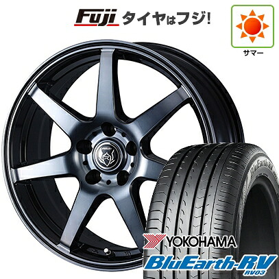 【パンク保証付き】【新品】シエンタ 2015-22 夏タイヤ ホイール4本セット 185/60R15 ヨコハマ ブルーアース RV-03 WEDS ウェッズ ライツレー KW 6J 15インチ(送料無料)