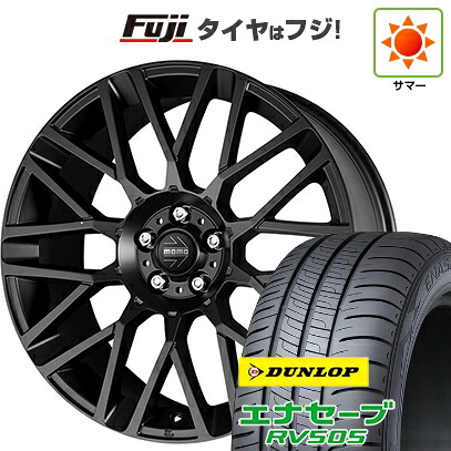 【新品国産車用5穴114.3】 夏タイヤ ホイール4本セット 215/50R17 ダンロップ エナセーブ RV505 モモ リベンジ 7J 17インチ(送料無料)|フジ スペシャルセレクション