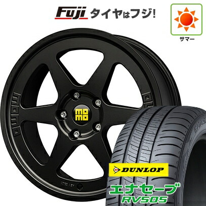 【新品国産車用5穴114.3】 夏タイヤ ホイール4本セット 225/50R18 ダンロップ エナセーブ RV505 モモ ヘリテージ 6 8J 18インチ(送料無料)|フジ スペシャルセレクション