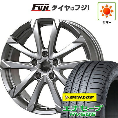 【新品国産車用5穴100】 夏タイヤ ホイール4本セット 225/60R17 ダンロップ エナセーブ RV505 コーセイ クレイシズ GC36F 7J 17インチ(送料無料)｜フジ スペシャルセレクション