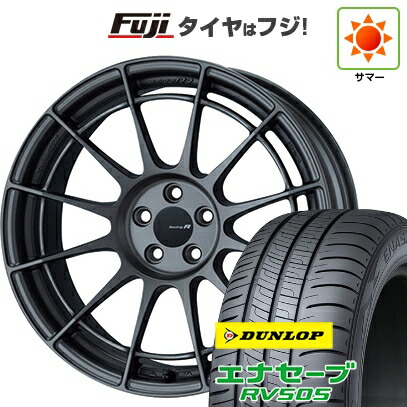 【新品国産車用5穴114.3】 夏タイヤ ホイール4本セット 235/50R18 ダンロップ エナセーブ RV505 ENKEI エンケイ Racing Revolution NT03 RR 8.5J 18インチ(送料無料) 133,250円