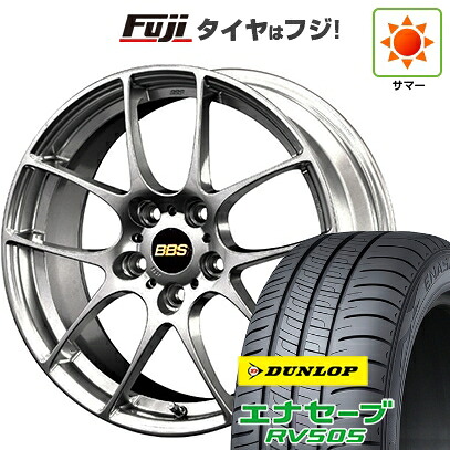 【新品国産車用5穴114.3】 夏タイヤ ホイール4本セット 235/50R18 ダンロップ エナセーブ RV505 BBS JAPAN RF 8J 18インチ(送料無料)