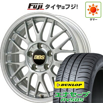 【新品国産車用5穴114.3】 夏タイヤ ホイール4本セット 205/60R16 ダンロップ エナセーブ RV505 BBS JAPAN RG-F 7J 16インチ(送料無料)