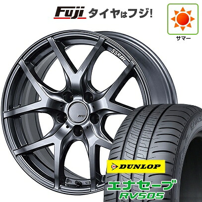 【新品国産車用5穴114.3】 夏タイヤ ホイール4本セット 235/50R18 ダンロップ エナセーブ RV505 SSR GT GTV03 グラファイトガンメタ【限定】 8J 18インチ(送料無料) 109,945円