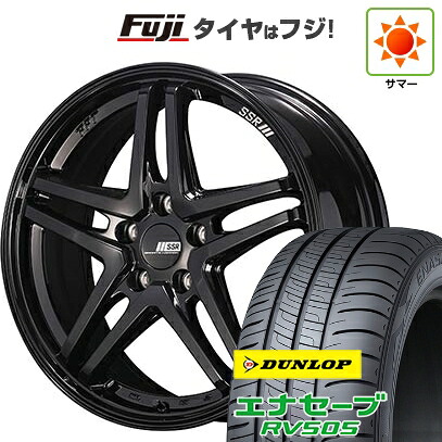 【新品国産車用5穴114.3】 夏タイヤ ホイール4本セット 225/45R18 ダンロップ エナセーブ RV505 SSR GT GTV06 8J 18インチ(送料無料)｜フジ スペシャルセレクション