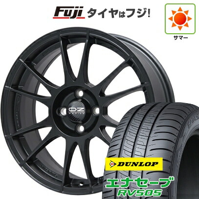 【新品国産車用5穴100】 夏タイヤ ホイール4本セット 205/55R16 ダンロップ エナセーブ RV505 OZ ウルトラレッジェーラ 7J 16インチ(送料無料)