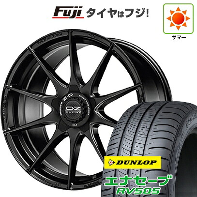 【新品国産車用5穴114.3】 夏タイヤ ホイール4本セット 225/50R18 ダンロップ エナセーブ RV505 OZ フォーミュラHLT 8J 18インチ(送料無料)|フジ スペシャルセレクション