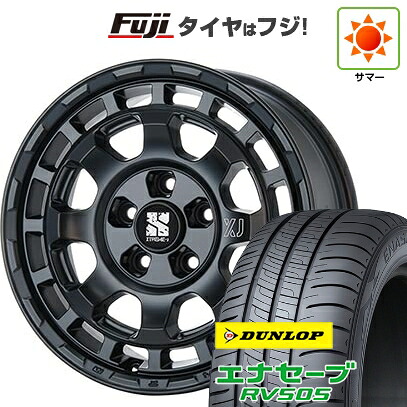【新品国産車用5穴114.3】 夏タイヤ ホイール4本セット 215/65R16 ダンロップ エナセーブ RV505 MLJ エクストリームJ サバンザ 7J 16インチ(送料無料)