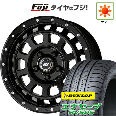 【新品国産車用5穴114.3】 夏タイヤ ホイール4本セット 215/65R16 ダンロップ エナセーブ RV505 WORK ワーク クラッグ ティーグラビック MC+ 7J 16インチ(送料無料)