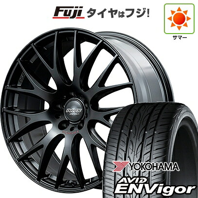 【新品国産車用5穴114.3】 夏タイヤ ホイール4本セット 245/45R19 ヨコハマ エイビッド エンビガーS321 RAYS レイズ ホムラ 2X9Plus SPORT EDITION 7.5J 19インチ(送料無料)