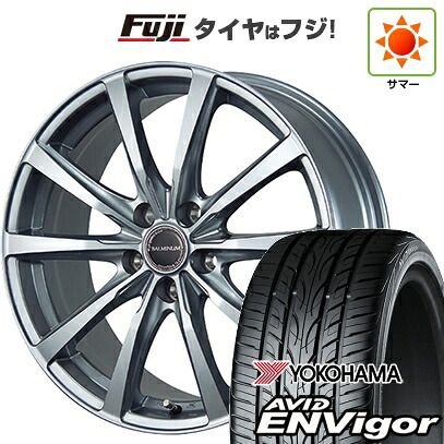 【新品国産車用5穴114.3】 夏タイヤ ホイール4本セット 245/45R19 ヨコハマ エイビッド エンビガーS321 ブリヂストン バルミナ LS10 7.5J 19インチ(送料無料)|フジ スペシャルセレクション