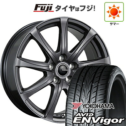 【新品国産車用5穴114.3】 夏タイヤ ホイール4本セット 245/40R20 ヨコハマ エイビッド エンビガーS321 TWS ハンナ TL9 トヨタ･レクサス専用 8.5J 20インチ(送料無料)