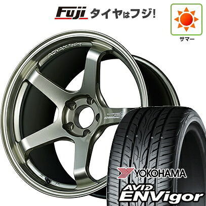 【新品国産車用5穴114.3】 夏タイヤ ホイール4本セット 235/55R19 ヨコハマ エイビッド エンビガーS321 ヨコハマ アドバンレーシング GT ビヨンド 9J 19インチ(送料無料)