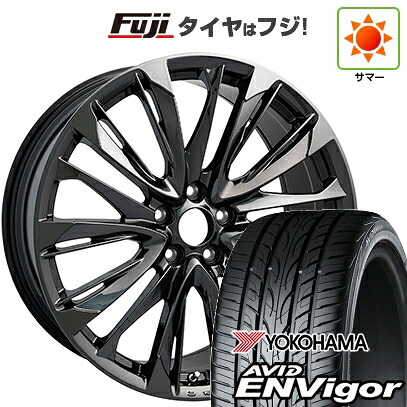 【新品国産車用5穴114.3】 夏タイヤ ホイール4本セット 245/35R21 ヨコハマ エイビッド エンビガーS321 WALD ヴァルド ジェニュインライン FS001 9J 21インチ(送料無料)