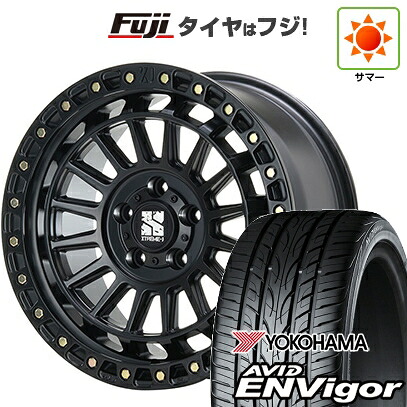【新品国産車用5穴114.3】 夏タイヤ ホイール4本セット 225/50R18 ヨコハマ エイビッド エンビガーS321 MLJ エクストリームJ XJ08 8J 18インチ(送料無料)|フジ スペシャルセレクション